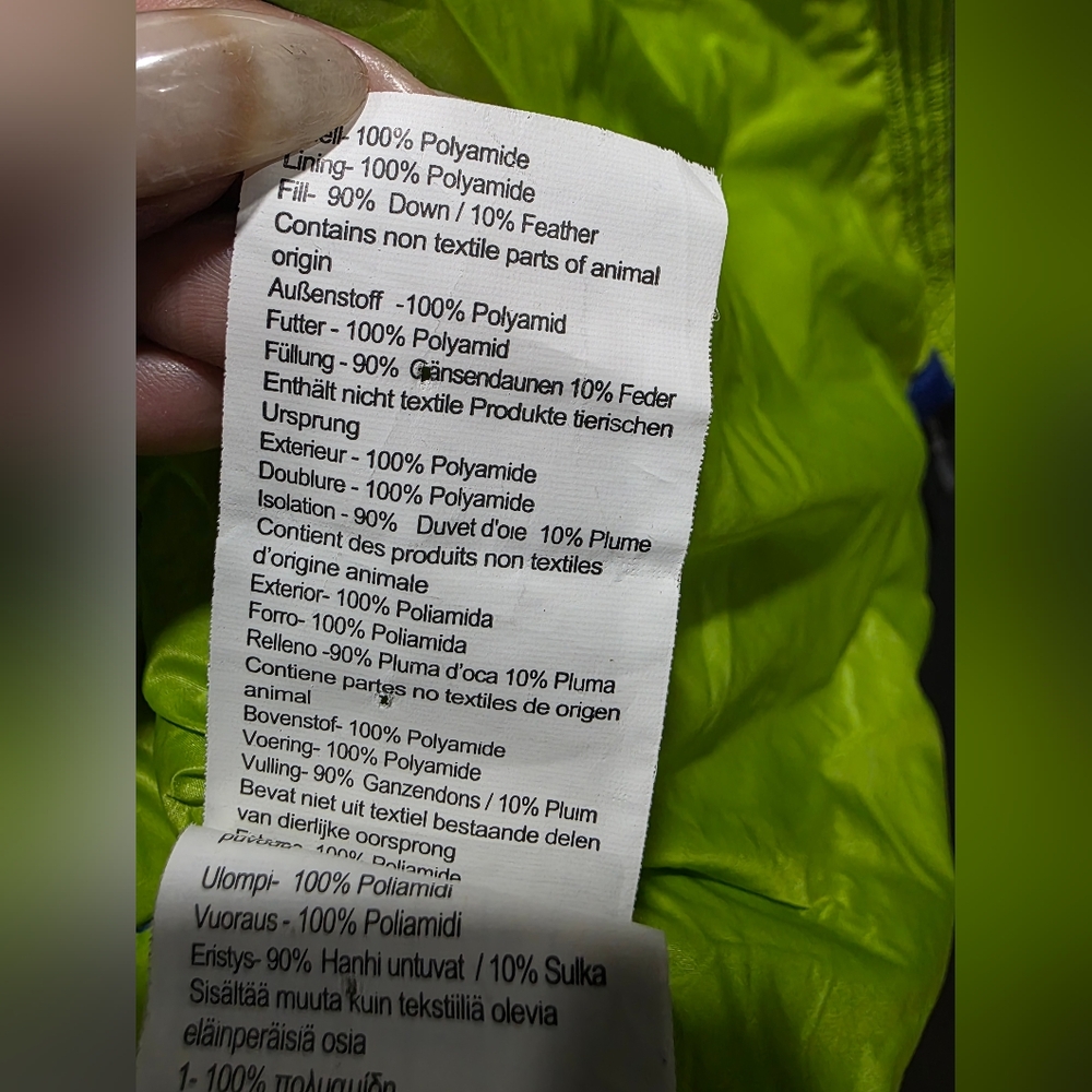 Rab Microlight Alpine Down Jacket Orion Blue/Aspe… - image 12